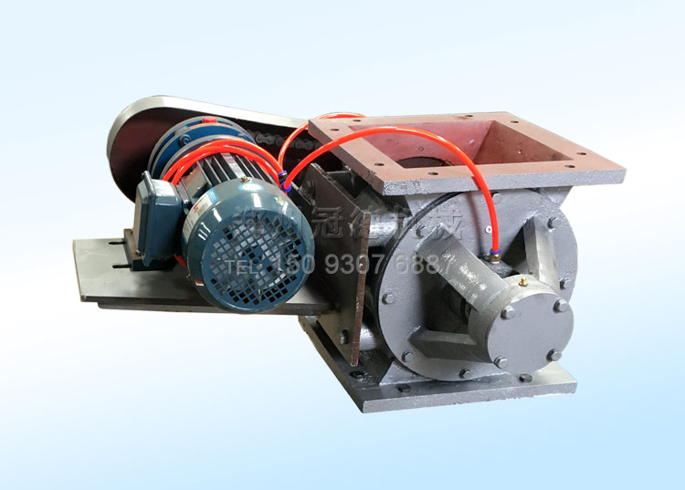 電動(dòng)鎖氣器給料機